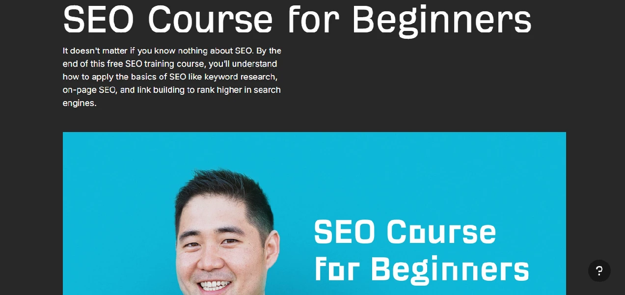 Ahrefs SEO Course for Beginners — Best Overall Free SEO Course