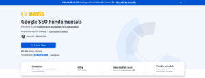 Google SEO Fundamentals Davis, Coursera