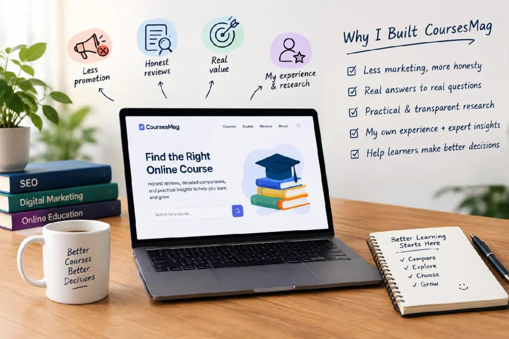 Why I Built CoursesMag