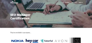 bes seo courses Blue Array SEO Manager Certification