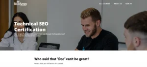 bes seo courses Blue Array Technical SEO Certification