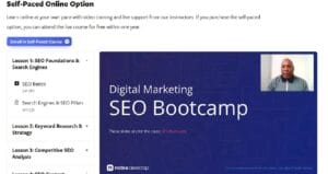 best seo courses online in 2026 Noble Desktop SEO Bootcamp IMAGE