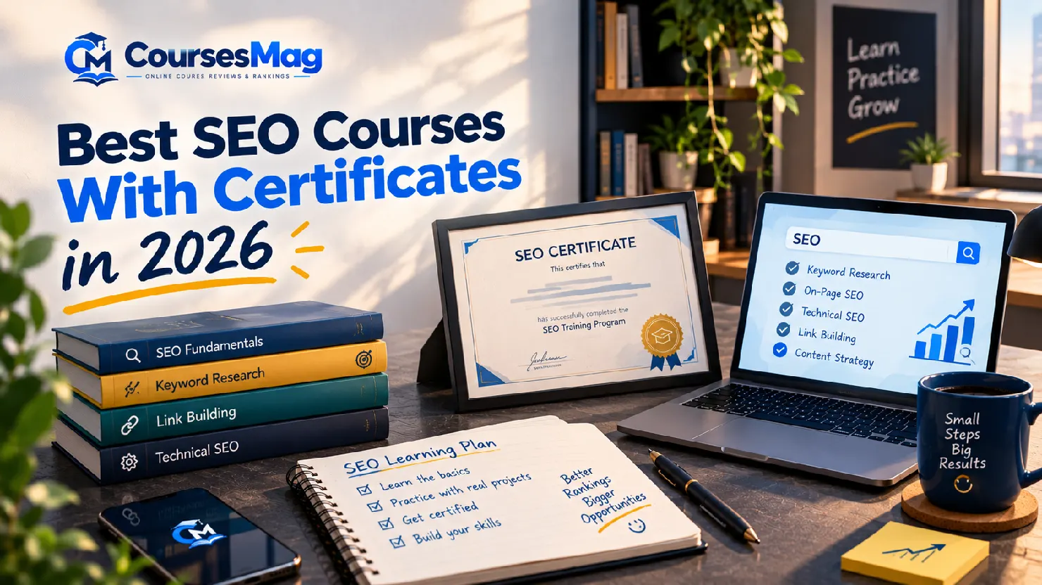 Best SEO Courses With Certificates in 2026