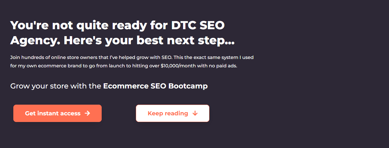 Freddie Chatt Ecommerce SEO Bootcamp