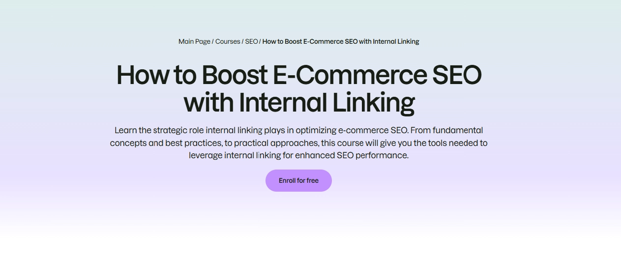 How to Boost E-Commerce SEO with Internal Linking