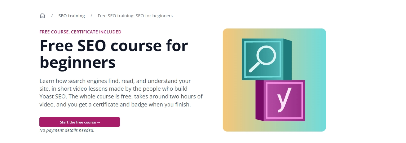Yoast SEO for Beginners, best seo courses certificition